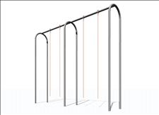 20 foot Rope Climb, Two Bays