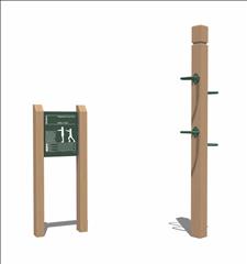 TimberForm Station 1, 5101-03, Heel-Flex