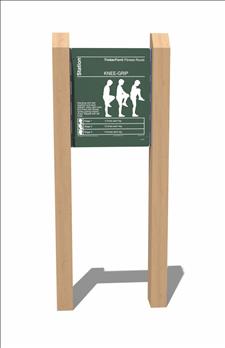 TimberForm Station 4, 5104-03, Knee-Grip