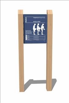 TimberForm Station 4, 5104, Knee-Grip