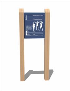 TimberForm Station 5, 5105, Straddle-Jump