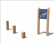 TimberForm Station 7, 5107, Leg-Flex