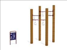 100% Recycled Plastic Station 8, 5108-02, Arm-Stretch