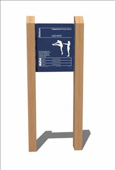 TimberForm Station 11, 5111, Leg-Kick