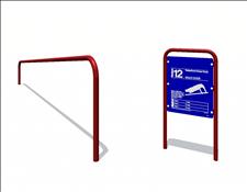 100% Recycled Plastic Station 12, 5112-02, Vault-Over