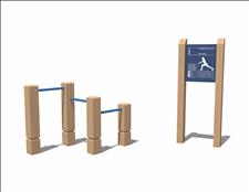 TimberForm Station 17, 5117, Hip-Flex