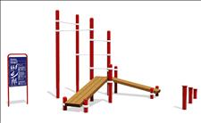 PipeLine Group C, 9700-02-C, with Recycled Plastic Bench Tops