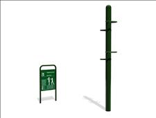 PipeLine Station 1, 9701-03, Heel-Flex