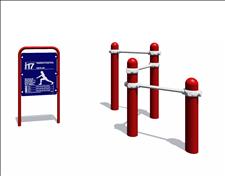 PipeLine Station 17, 9717-02, Hip-Flex