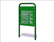 PipeLine Introduction Sign, 9719-03